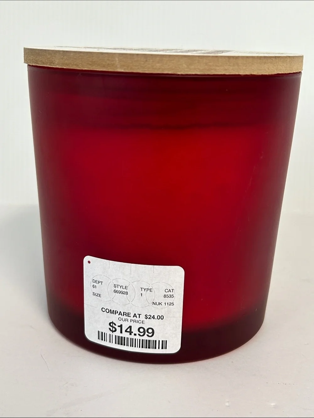 Sand + Paws NWT Unused Holiday 3 Wick Frazier Fir 21 Oz. Soy Wax Blend Candle